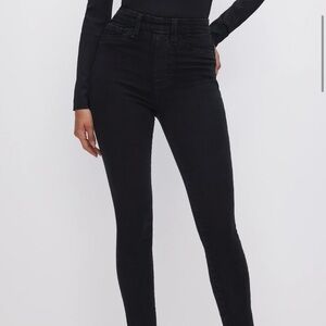 NEW Good American Power Stretch Pull On Skinny Jeans size Large